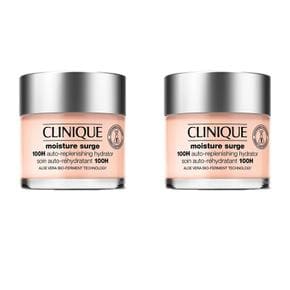 Clinique 크리니크 모이스처 서지 100H 오토 리플래니싱 하이드레이터 크림 30ml 2팩