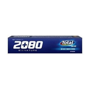 2080 시그니처 토탈 블루 오리지널 민트 치약 125g
