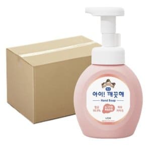 아이깨끗해 손세정제 250ml 용기 복숭아향 x18개(1box)