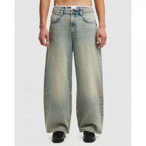 4164393 Cotton On Super Baggy Jeans - Millenium Tint Blue