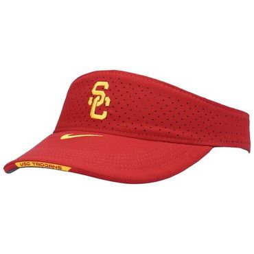 나이키 [해외] 929082 나이키 미국 칼리지 캡모자 USC Trojans Nike 2021 Sideline Performance Visor -