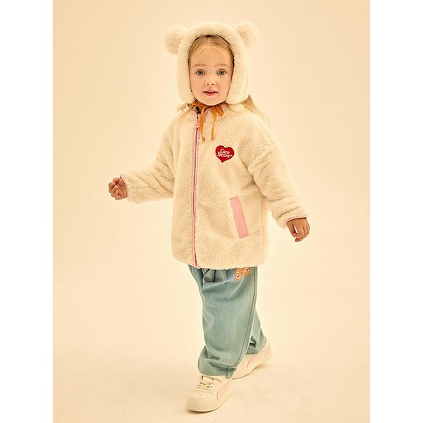 러브어랏베어 플리스 점퍼