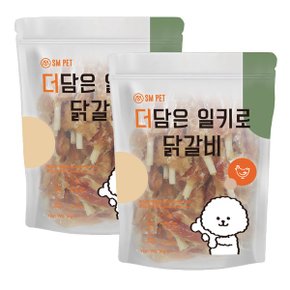 더담은 일키로 x2팩 대용량 애견간식 닭갈비_P337520118