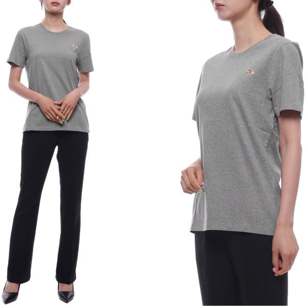 [부산점] 25SS 여성 베이비 폭스 패치 반팔티셔츠 (MW00110KJ0008 H131 25S)