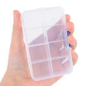 낚시 찌 봉돌 8칸 케이스 소품보관 태클박스 조립식