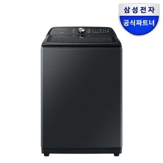 삼성 전자 그랑데 WA25B8377KV 25kg 전자동 통버블세탁기 블랙캐비어