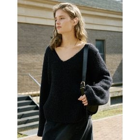 Monaco Kid-mohair v-neck knitpullover