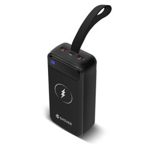 QC3.0 PD3.0 30000mAh 고속 무선 충전 보조배터리 블랙