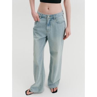 룩캐스트 세레나 와이드 데님 팬츠 / SELENA WIDE DENIM PANTS_3colors