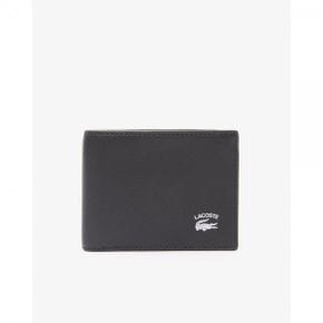 4177337 Lacoste Interior Card Slot Foldable Wallet - NOIR