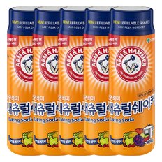 암앤해머 내츄럴쉐이커 베이킹소다 400g X 5개