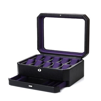 울프 울프 458603 Windsor 10pc Watch Box wDraw 시계보관함