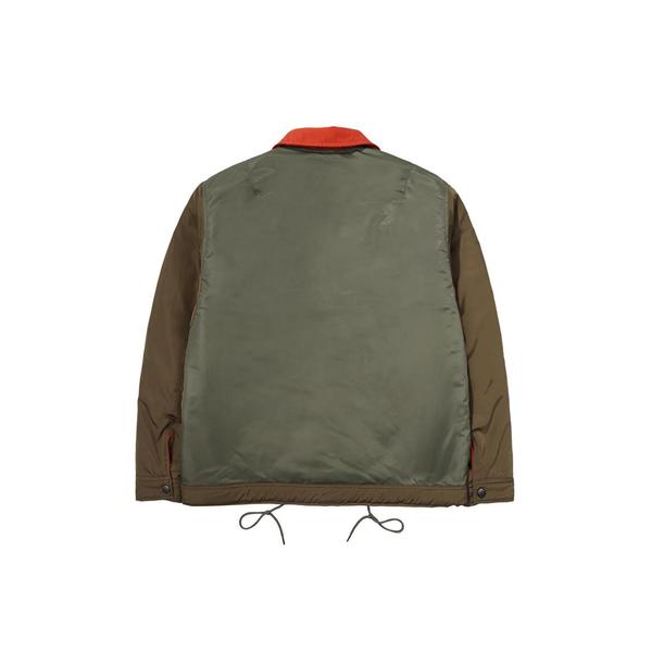 [시흥점] 나일론 컬러 블록 패딩 자켓 카키 SDUJPFO05KHK