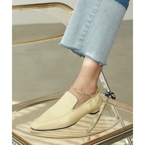 Wrinkle Banding Loafer Butter