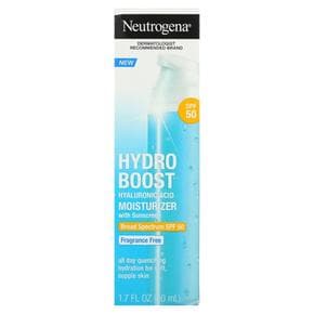 미국직구 Neutrogena 뉴트로지나 하이드로 부스터 히알루론산 선 스크린 로션 SPF50 50ml