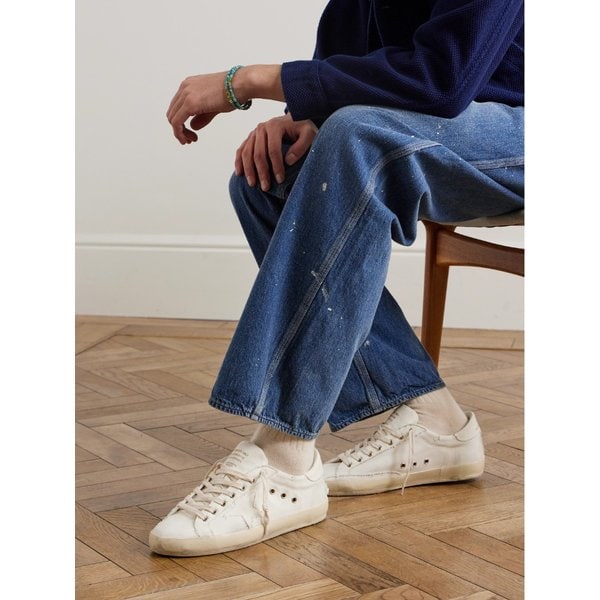 슈퍼스타 디스트레스드 캔버스 스니커즈 46376663163036641