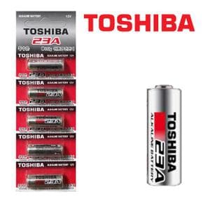 TOSHIBA 알카라인 23A 12V 건전지5개