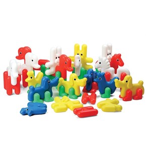 동물만들기블럭 소 HL559