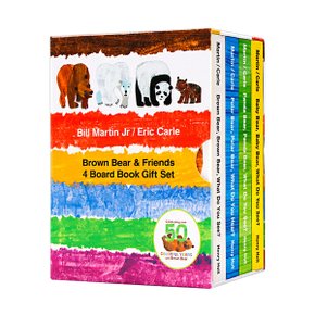 (영어원서) Brown Bear Friends 4 Board Book Gift Set (Board Book)