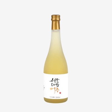 신세계 우리술 세종대왕 어주 15도 500ml 약주