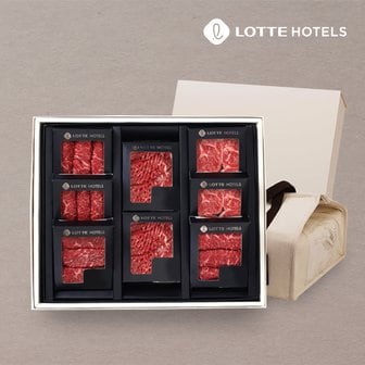 LOTTE HOTELS [9월11일 오전9시 결제건까지 명절 전 배송][롯데호텔] 1++무항생제한우 델리카한스 특선 선물세트 3호