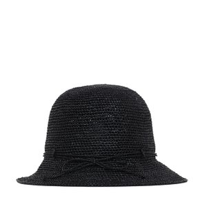 [부산점] 25SS 차콜 빌라 6 라피아 클로슈햇 HAT50136 CHA