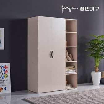 장인가구 로더 베이직 LPM 1200장롱세트D(이불장+400오픈선반장)