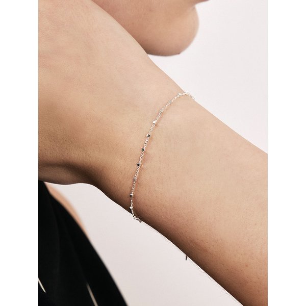 [~3/18 손거울 증정] [sv925] starlike italy chain bracelet