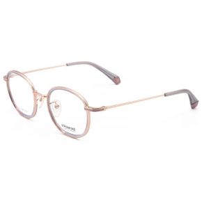 폴라로이드 남녀공용 48mm 연보라 골드 구리 광학 렌즈 PLDD366-F-LTA-48 7864373