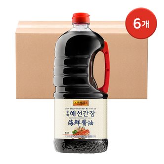  이금기 중화 해선간장 양조간장 1.75L 6개