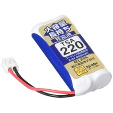 ELPA 대용량 장거리 충전 파이오니어 기타 동급 2.4V 800mAh Ni-MH 충전 TSA-220