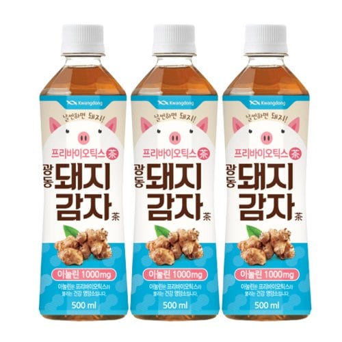 광동 돼지감자차 500ml x 24개