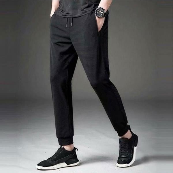 남자 쿨링 슬림 스판 밴딩 조거 바지 DMES-PTS-STS11893181