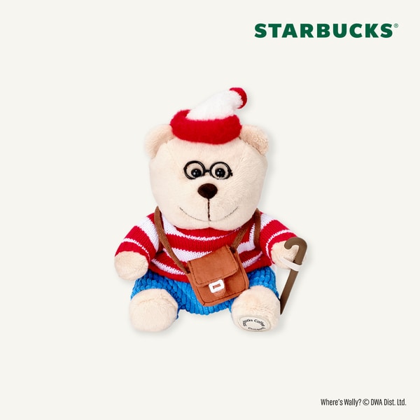 [스타벅스] 조이풀 월리 베어리스타 인형