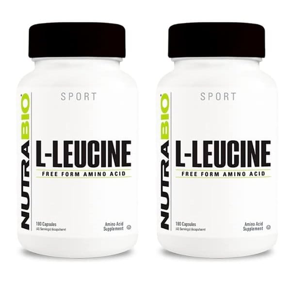 뉴트라바이오 L 류신 L-Leucine 180캡슐 2팩
