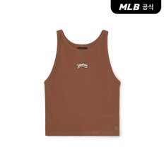 [코리아공식] [MLB] 여성 빈티지 베이직 슬림 골지 나시티 (2 COLOR)