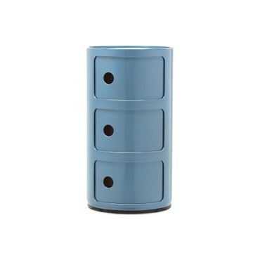 Kartell 카르텔 Componibili 3round(스카이 블루) 수납장