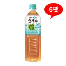 (7105410) 컨디션 갈증에 한수위 헛개수 1Lx6펫