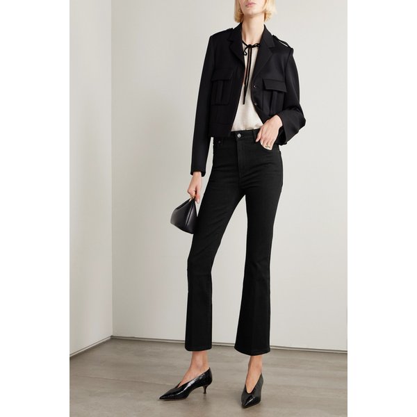 리부트 크롭 스트레치 하이웨이스트 부츠컷 진 46376663162951872