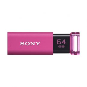 소니 USB 메모리 USB3.1 64GB 핑크 캡리스 USM64GU P []