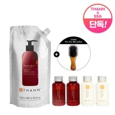 [SSG단독][6]탄 THANN 아로마틱 우드 샴푸 500ml 리필용 세트