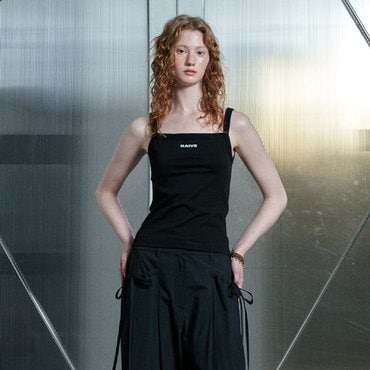 레이브 Fit Sleeveless in Black VW4ME058-10