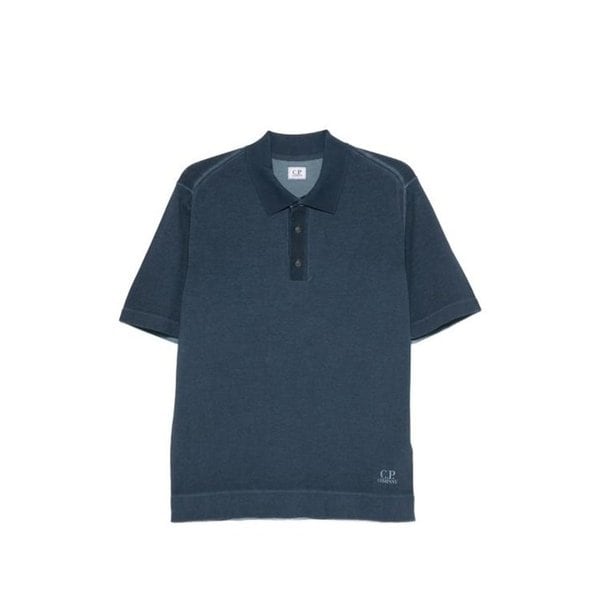 26SS 씨피 컴퍼니 폴로 티셔츠 20CMKN204A 110646S 889 MIDNIGHT NAVY DOM