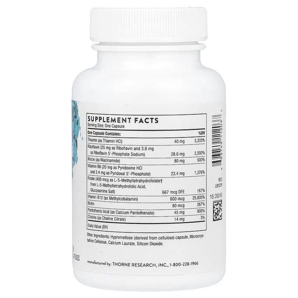 해외배송 Thorne Research 쏜리서치 B 컴플렉스 샵12 60정