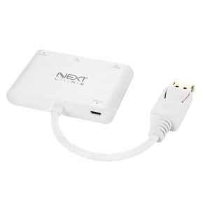 디스플레이포트-HDMI+RGB 콤보 NEXTLINK-DPHV02