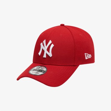 뉴에라 MLB 뉴욕 양키스 베이직 볼캡 스칼렛 14205822