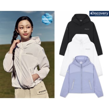 디스커버리키즈 25SS 여아 프레시벤트 에센셜 크롭 자켓 DKWJ52053