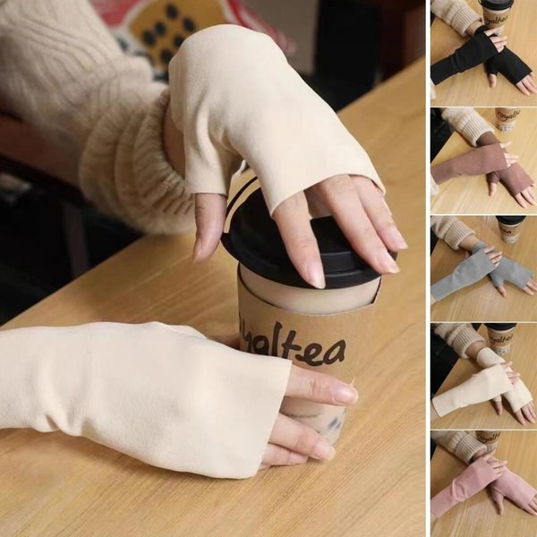 [옷자락] 남자 여자 겨울 얇은 기모 심플 무지 핸드워머