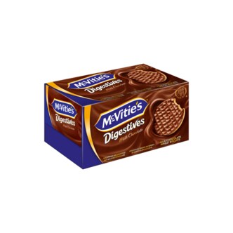  맥비티 McVities 다이제스티브 밀크 초콜릿 비스킷 200g