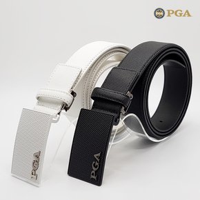 PGA 여성 남성 다이아 버클 패턴 이태리 천연 소가죽 골프 벨트 TA2386236